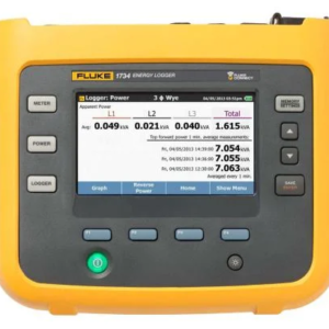 Fluke 1732 and 1734 Three-Phase Electrical Energy Loggers