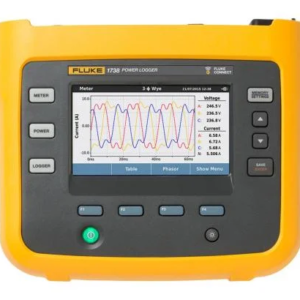 Fluke 1736 and 1738 Three-Phase Power Quality Loggers